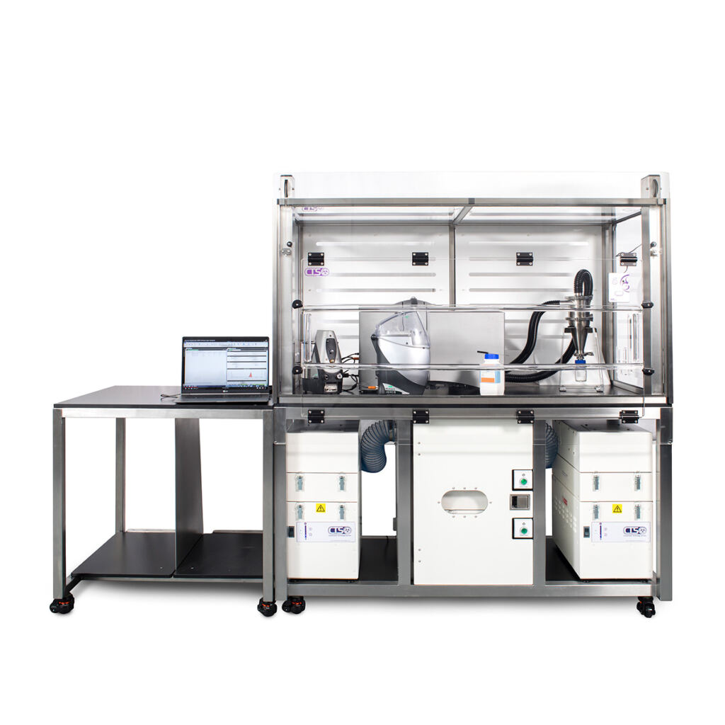 Particle Sizer enclosure malvern